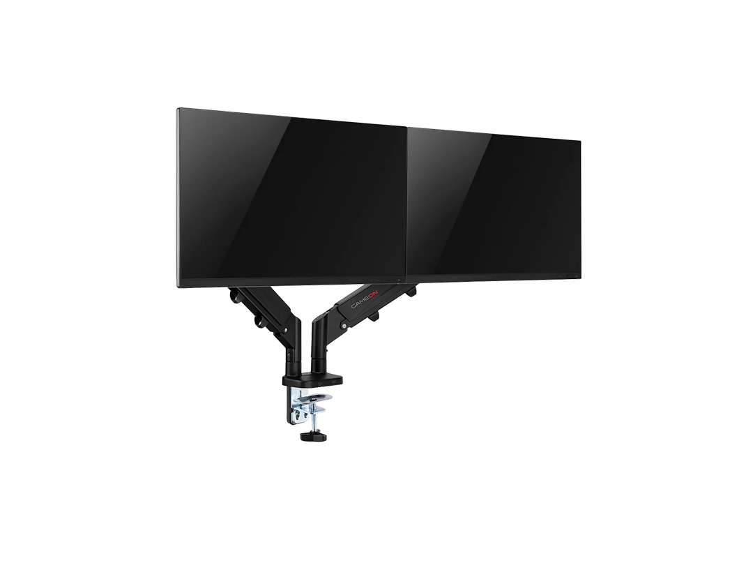 GAMEON GO-5350 Dual Monitor Arm For Gaming And Office Use, 17 GAMEON GO-5350 Dual Monitor Arm For Gaming And Office Use, 17